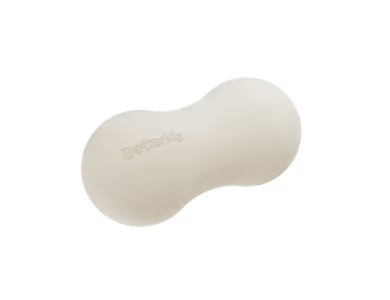 BetterMe peanut massage ball, a dual-sphere mobility tool for calves, glutes, and lower back